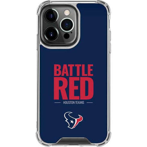 NFL Houston Texans Team Motto iPhone 16 Pro Clear Case